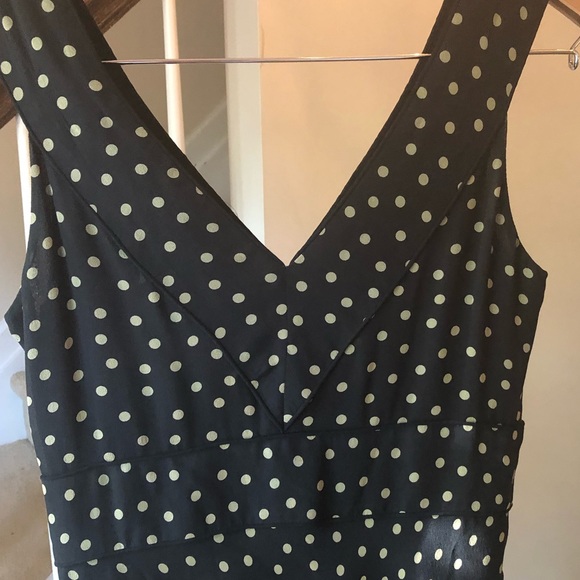 INC International Concepts Silk Polka Dot Dress 4 - Picture 8 of 10